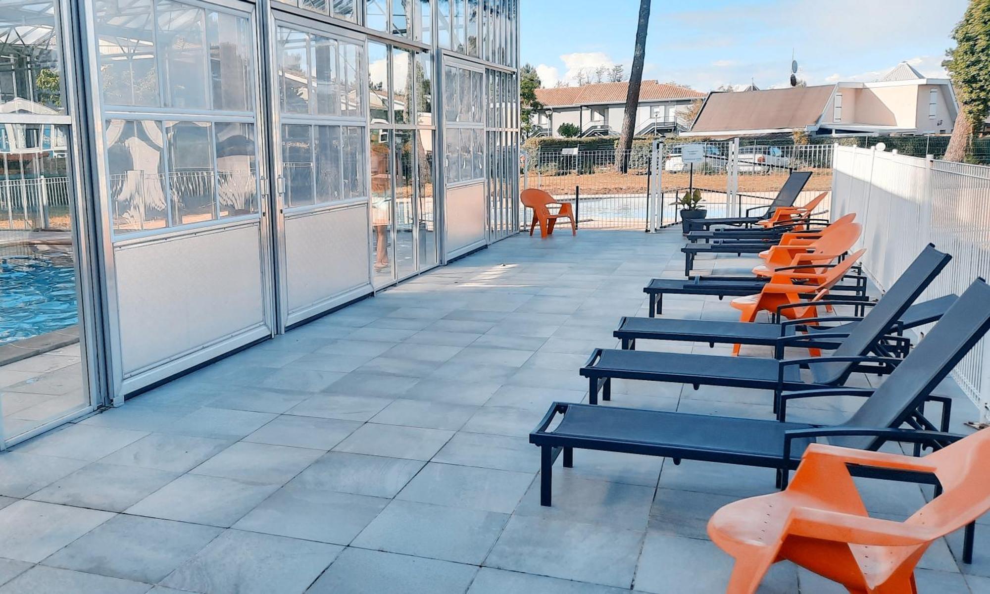 Chez Ced Et Laeti, Appartement Prive Avec Jardin Et Terrasse Dans Residence L'Estuaire Muni D'Une Piscine Couverte Et Aire De Jeu, Linge De Lit Et De Salle D'Eau Ainsi Que Tele, Compris Dans Le Tarif Profitez A Fond De Notre Belle Region Le Verdon-sur-Mer Quarto foto